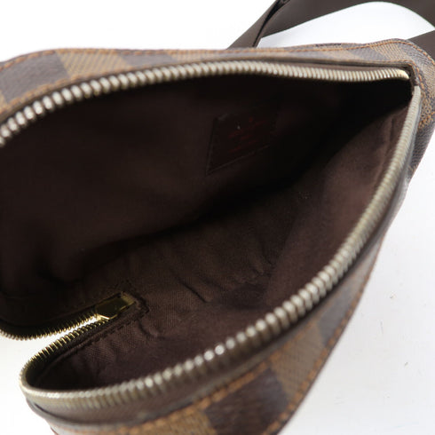 LOUIS VUITTON LV GHW Geronimos Waist Bag N51994 Damier Ebene Brown