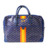 GOYARD SHW Ambassade MM Handbag Coated Canvas/Leather Blue