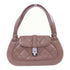 CHANEL Quilted CC SHW Shoulder Bag Caviar Leather Brown