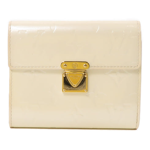 LOUIS VUITTON LV GHW Wallet M91420 Vernis White