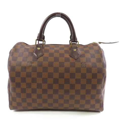 LOUIS VUITTON LV GHW Speedy30 Handbag N41364 Damier Brown