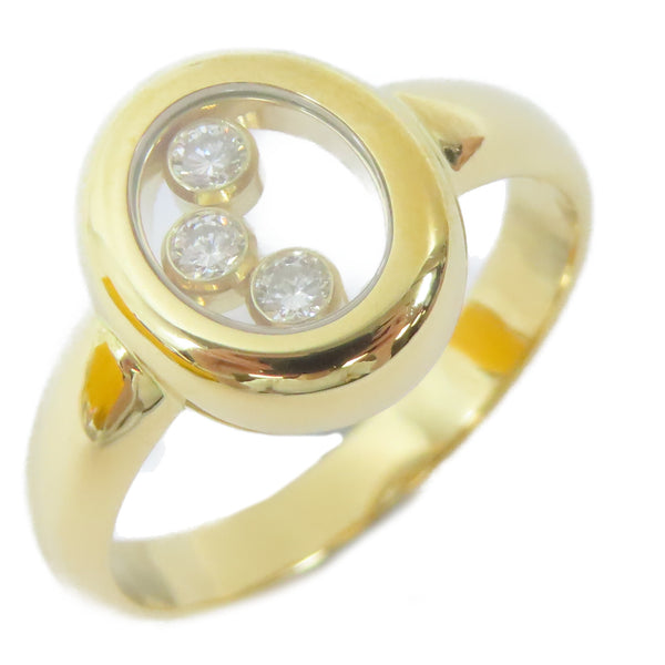 Chopard Diamond Ring 18K Yellow Gold US#6.25