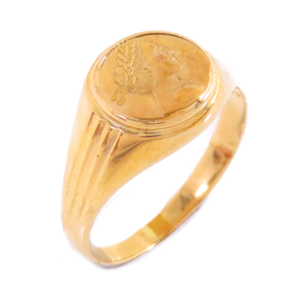 JEWELRY Gold Ring US#4.75 14K Yellow Gold