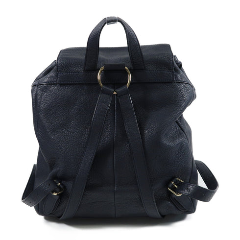 COACH GHW Backpack Rucksack Calfskin Leather