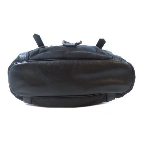 BURBERRY SHW 2 Way Shoulder Handbag Nylon Black