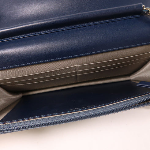 CHANEL CC SHW Wallet On Chain Shoulder Bag Calfskin Leather v1