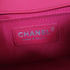 CHANEL Quilted CC SHW Boy 20 Chain Shoulder Bag Lamskin Leather Pink