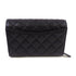 CHANEL Quilted CC GHW Wallet On Chain Shoulder Bag Calfskin Leather AP3547 Black