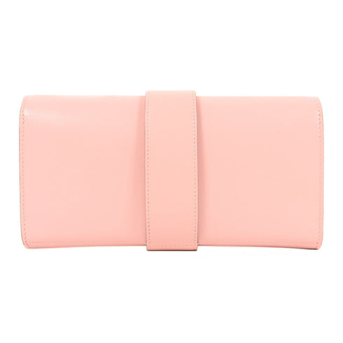 HERMES PHW CDC Medor Clutch Leather Rose Sakura