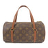 LOUIS VUITTON LV GHW Papillon PM M51366 Monogram Brown