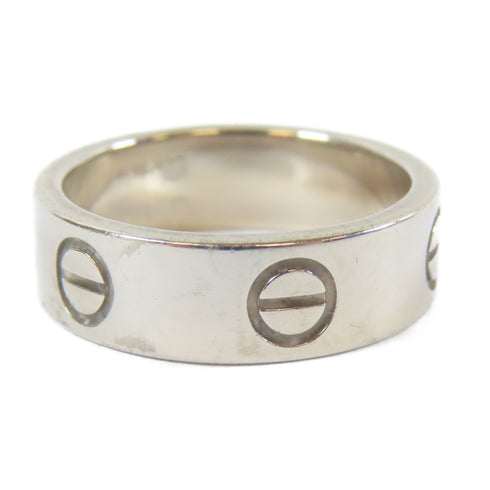 CARTIER Love Ring 18K White Gold Cartier#50 US#5