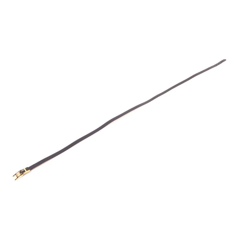 HERMES Hapi 3 Bracelet Chamonix Leather Black