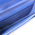 CHANEL CC SHW Wallet On Chain WOC Shoulder Bag Crossbody Patent Leather Blue