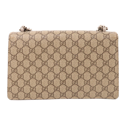 GUCCI GG GG Supreme Dionysus Chain Shoulder Bag 400249 Coated Canvas Brown