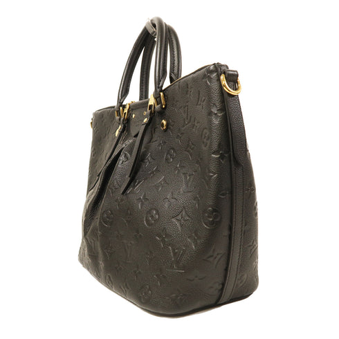 LOUIS VUITTON LV GHW Mazarine MM 2Way Bag Handbag M50639 Monogram Empreinte Noir