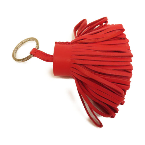 HERMES GHW Carmen Charm Veau Swift Leather Red