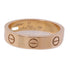 CARTIER Mini Love Ring 1 Diamond Ring 18K Pink Gold Cartier#51/US#5.5