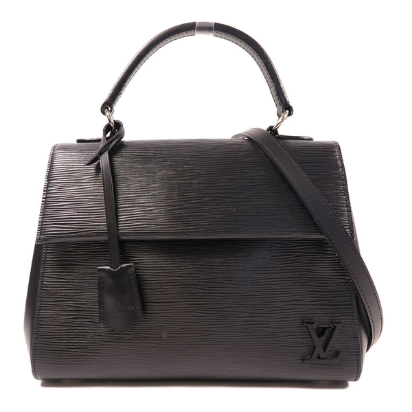 LOUIS VUITTON LV SHW Cluny BB 2 Way Bag M41312 Epi Black