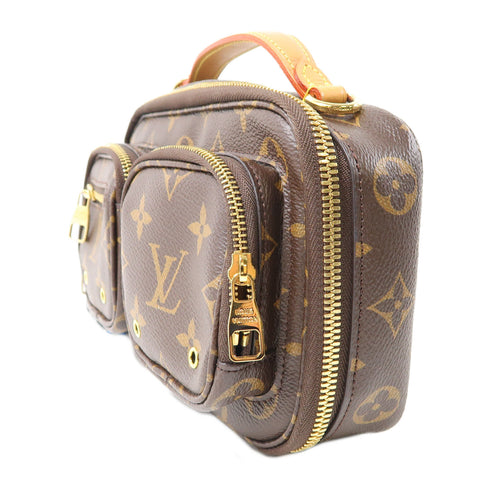 LOUIS VUITTON LV GHW Utility 2 Way Shoulder Bag Handbag M80446 Monogram Brown v2