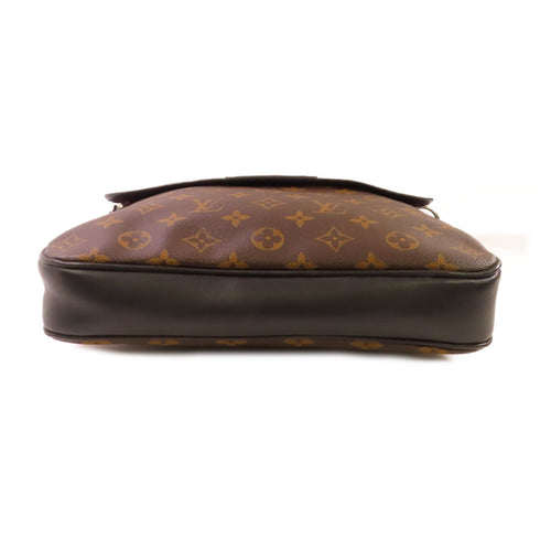 LOUIS VUITTON LV SHW Macassar Bass Shoulder Bag Crossbody M56715 Monogram Brown