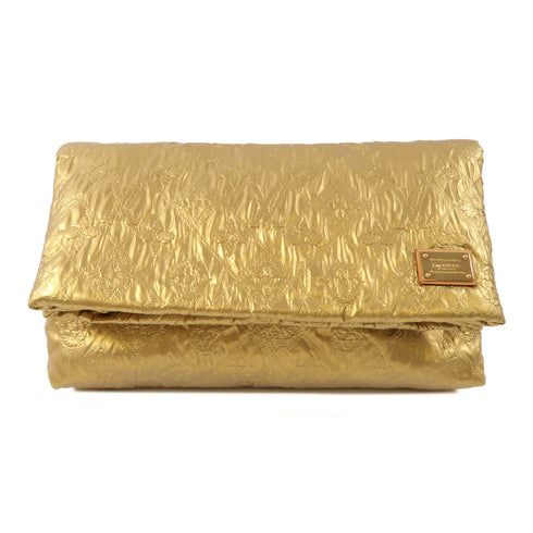 LOUIS VUITTON LV GHW Clutch Monogram Limelight Gold