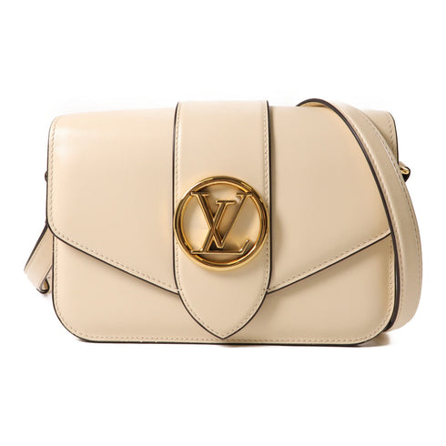 LOUIS VUITTON LV GHW Bolsa LV Pont 9 Shoulder Bag M55950 Calfskin Leather