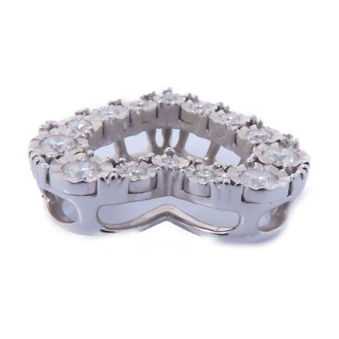 Fine Jewelry Diamond Pendant Accessories 18K White Gold