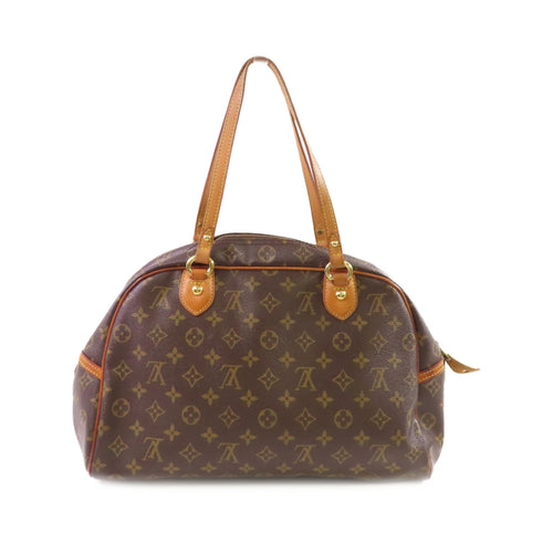 LOUIS VUITTON LV GHW Montorgueil GM Shoulder Bag M95566 Monogram Brown v3