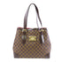LOUIS VUITTON LV GHW Hampstead GM Shoulder Bag N51203 Damier Brown