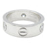 CARTIER Love Ring 3P Diamond B4032500 18K White Gold Cartier#50 JP#10 US#5.25