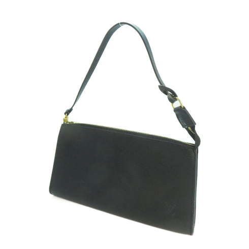 LOUIS VUITTON LV GHW Pochette Accessories Pouch M52942 Epi Black