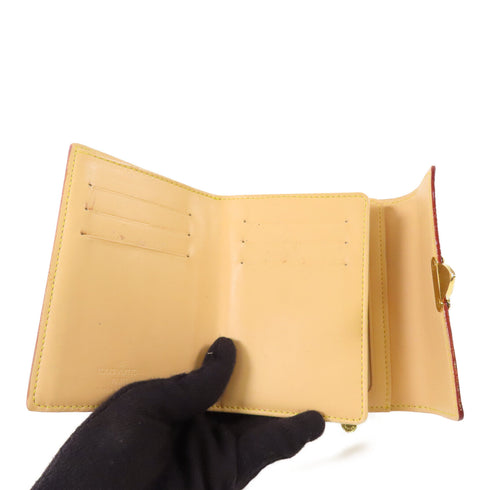 LOUIS VUITTON LV GHW Wallet M58015 Monogram Multicolore Black