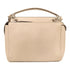 FENDI SHW Dotcom 2 Way Shoulder Bag Handbag Calfskin Leather Beige