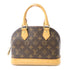 LOUIS VUITTON LV GHW Alma BB 2 Way Shoulder Bag Handbag 53152 Monogram Brown