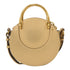 Chloe GHW 2 Way Shoulder Bag Handbag Suede Brown/Beige