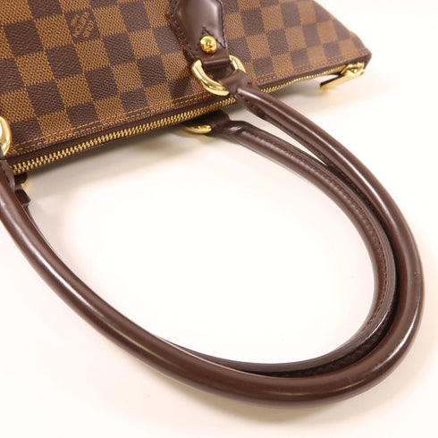 LOUIS VUITTON LV GHW Saleya MM Shoulder Tote Bag N51182 Damier Brown