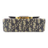 CHRISTIAN DIOR CD GHW 30 Montaigne 2 Way Shoulder Bag Canvas/Leather Navy