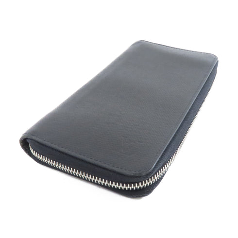 LOUIS VUITTON LV SHW Zipper Wallet Vertical Long Wallet M30503 Taiga Black