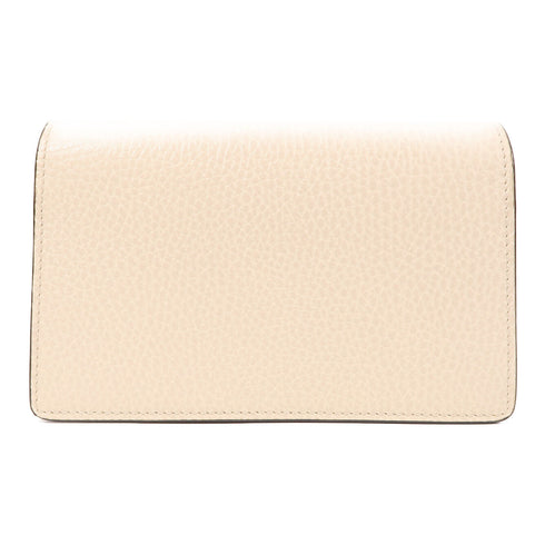 GUCCI GG SHW Dionysus Super Mini Shoulder Bag 476432 Calfskin Leather White