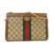 GUCCI GG GHW GG Supereme Shoulder Bag Coated Canvas 503877 Brown