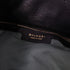 BVLGARI GHW Monete 2 Way Shoulder Bag Leather Black