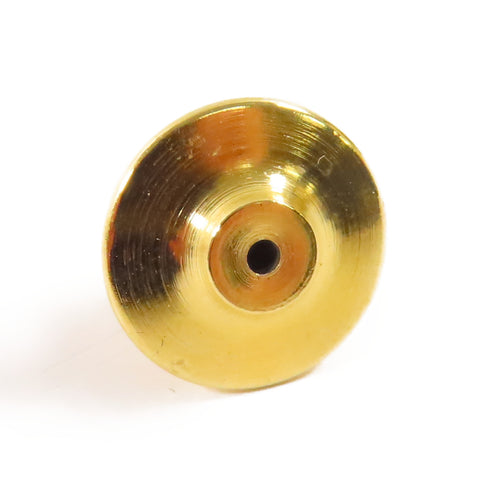 CHANEL CC Brooch Pin Metal Silver Gold Beige