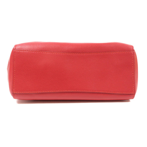 COACH SHW Shoulder Bag Calfskin Leather v1