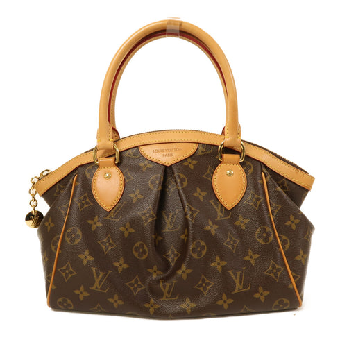 LOUIS VUITTON LV GHW Tivoli PM Handbag M40143 Monogram Brown