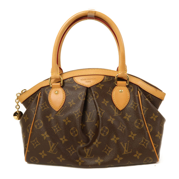 LOUIS VUITTON LV GHW Tivoli PM Handbag M40143 Monogram Brown