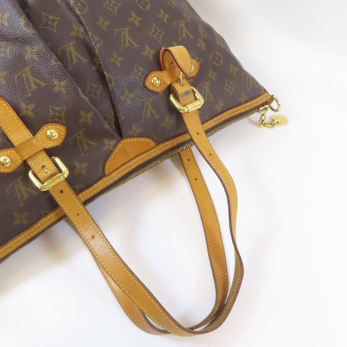 LOUIS VUITTON LV GHW Palermo GM 2 Way Shoulder Bag M40146 Monogram Brown