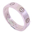 CARTIER Love Ring Precept #50 US#5.5 18K White Gold
