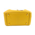 HERMES GHW Mini Lindy Shoulder Bag Clemence Leather Jaune Ambre Yellow