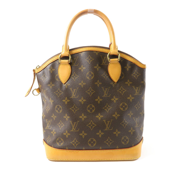 LOUIS VUITTON LV GHW Lockit Handbag M40102 Monogram Brown v3