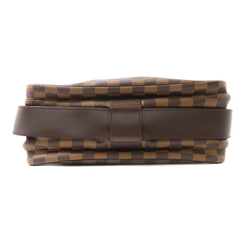 LOUIS VUITTON LV GHW Naviglio Shoulder Bag N45255 Damier Ebene Brown